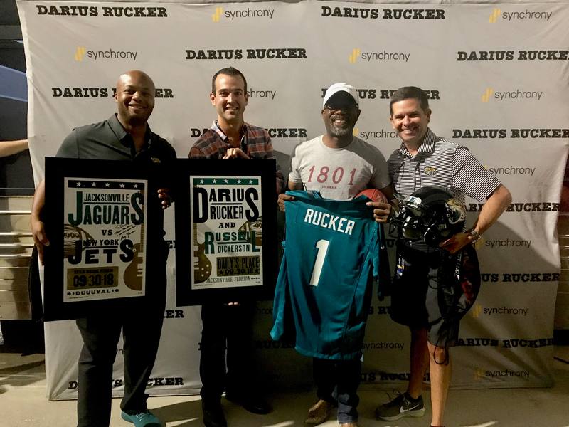 Backstage with Darius Rucker & Jacksonville Jaguars