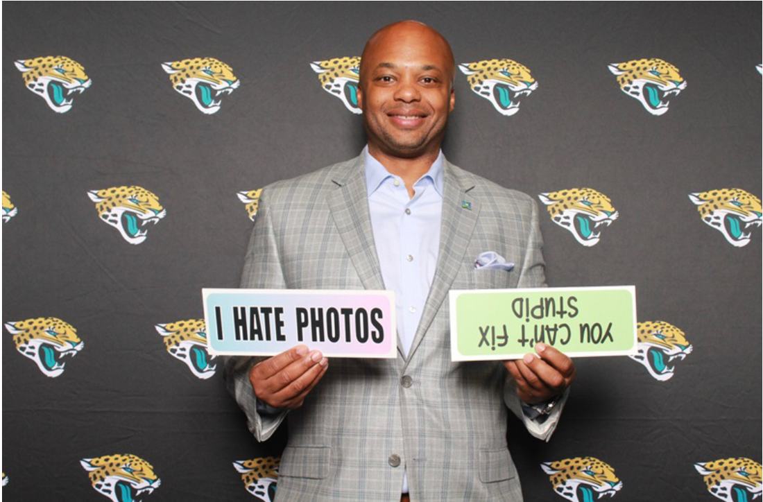 Jaguars Photo Booth &mdash; &ldquo;I Hate Photos&rdquo;
