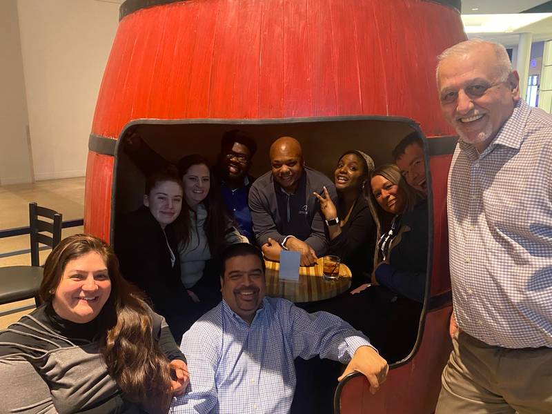 Team Night Out &mdash; The Barrel Booth